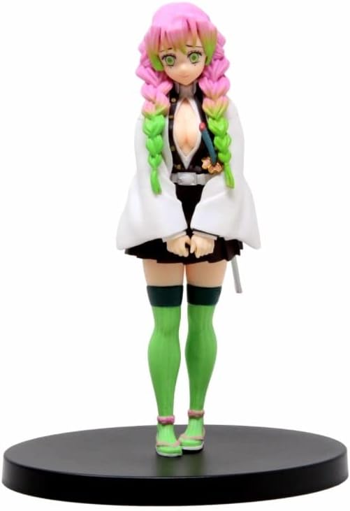 KENMA Demon Slayer Mitsuri Kanroji Action Figure 15 Cms PVC Anime Figurine Weeb Manga Collectible Statue Model Toy