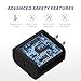 iPhone Charger Fast Charging,[MFi Certified] 2Pack 20W Type C Fast Charger Block with 6FT USB C to Lightning Cable Compatible for iPhone 14/13/12/11 Pro Max/Xs Max/XR/X,iPad (Black)