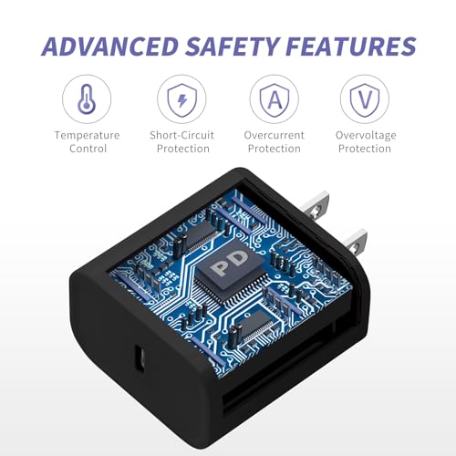 Image of iPhone Charger Fast Charging,[MFi Certified] 2Pack 20W Type C Fast Charger Block with [10FT&6FT] USB C to Lightning Cable Compatible for iPhone 14 /13 /12 /11 Pro Max /Xs Max /XR /X,iPad