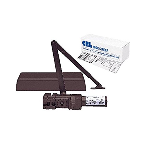 Crl Pr90 Bronze Finish Adjustable Spring Power Size 1-6 Cast Iron Surface Mount Door Closer #TOP21