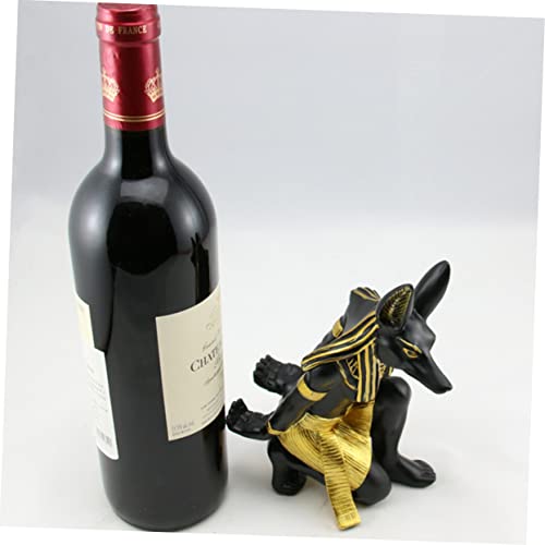 Soporte para vino con diseño Anubis creativo 2 pcs miniatura 4