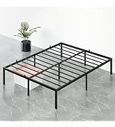 14 Inch Full Size Bed Frame Metal Platform Bed With Spindle Headboard Footboard Mattress Foundation No Box Spring Needed Underbed Storage Space Steel Slat 444252bd E67b 44d4 A222 827147c72966.a08b94f39488c1037be6239d5bab615e