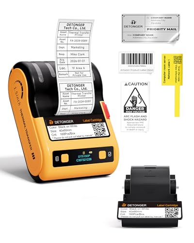 DETONGER DT5150P Industrial Colorfast Label Maker