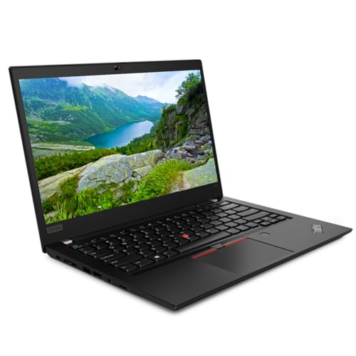 Image of (Refurbished) Lenovo ThinkPad T495, Ryzen 5 Pro-3500U, 8GB DDR4 RAM, 256GB SSD, (Win 11, MS Office, Black, 1.54kg) 14 inch (35.6cm) HD, AMD Radeon Vega, HD Camera, Thin & Light Laptop