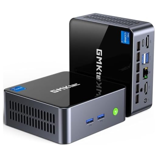 GMKtec Mini PC M3 Ultra with Intel Core i7-12700H(14C/20T 4.7 GHz), 16GB DDR4 RAM+1TB NVMe SSD, Mini Desktop Computer Triple 4K Display, WiFi 6, BT5.2, USB-C
