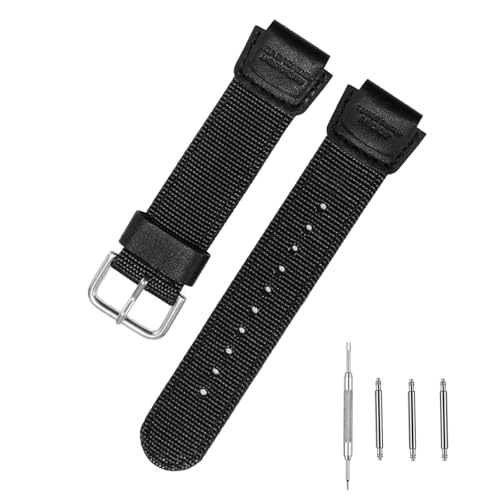 XIDESSEN �L�����o�X�X�g���b�v Casio AE-1300WH/AE-1200WH/MRW-200/W218H/ SGW-300H/SGW-400H�ɑΉ� �����Y�E�H�b�`�o���h �X�|�[�c �h�� �����p�u���X���b�g, �u���b�N