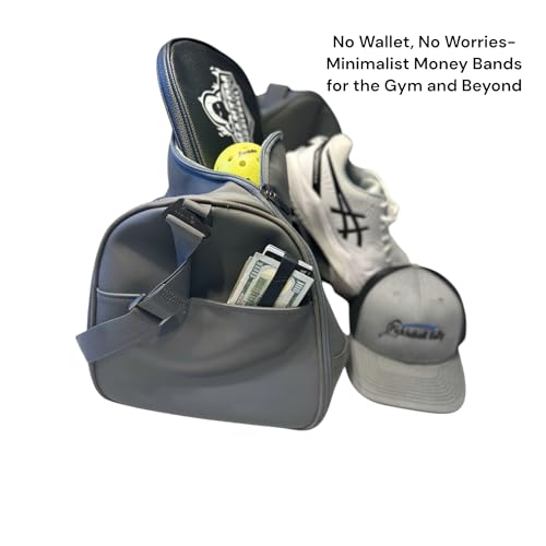 44 Rubber Silicone Money Bands for Cash & Cards (3), Wallet Money Clip Alternative (Black)3