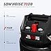 8 Gallon Portable Air Compressor, Max 150PSI Oil Free Air Compressor Tank, 2HP Motor 2.8SCFM@90 PSI,3.8SCFM@40PSl Garage Air Compressors for Car Repair, Spray Painting, Woodwork Nailing