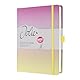 SIGEL JB101 Notizbuch Bullet Journal Jolie, Dot-Lineatur, dickes 120 g Papier, A5+, pink, 200 Seiten, Hardcover mit beschichtetem Stoff, Gradient Icecream, vegan, aus nachhaltigem Papier