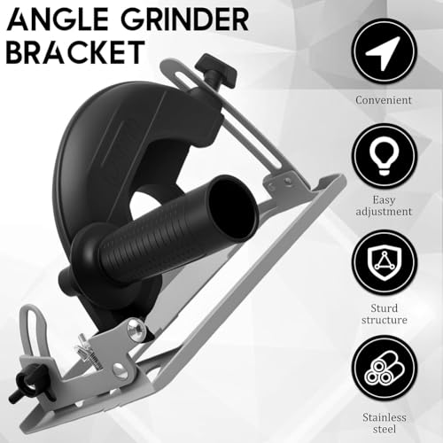Support de découpe d'angle pour meuleuse 100mm 125mm et guide orientable - 8