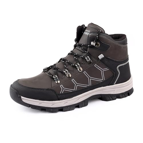 Image of Bacca Bucci Wild Track Ankle Length Men's Waterproof Hiking Shoes: Lightweight, Breathable, and Ideal for Outdoor Trekking, Mountaineering, and Trail Adventures
