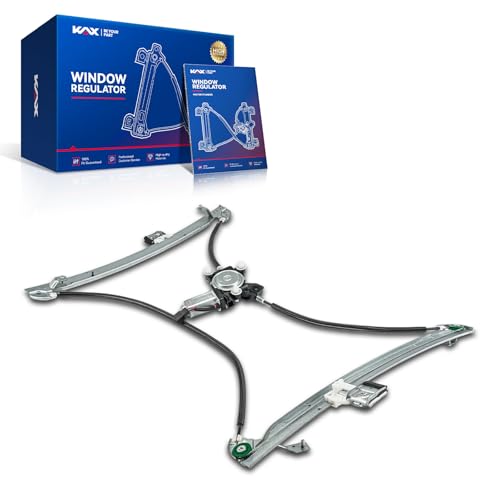 Image of KAX Front Left Power Window Regulator w /Motor for Grand Caravan 2004-2007 | for Chrysler Town & Country 2004-2007,Dodge Caravan 2004-2007 Front Left Driver Side 741-534 Power Window Lifter