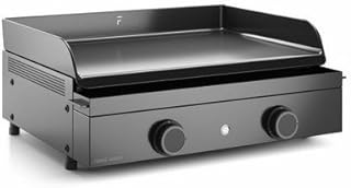Forge adour plancha de gas 6600w plancha de hierro fundido esmaltado 57,8x41cm acero inoxidable origin g60a