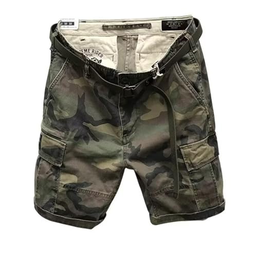 Short cargo homme loisirs bermuda jogging camouflage léger - 3