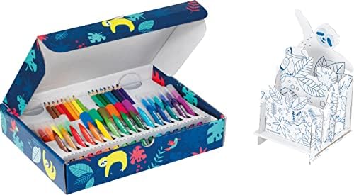 Maped Color Peps 50 Piece Colouring Set (With desk tidy), 907037