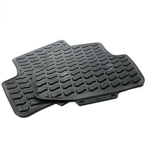 Audi 81A061511041 Original Q2 Rubber Floor Mats All Weather Mats Rubber Mats