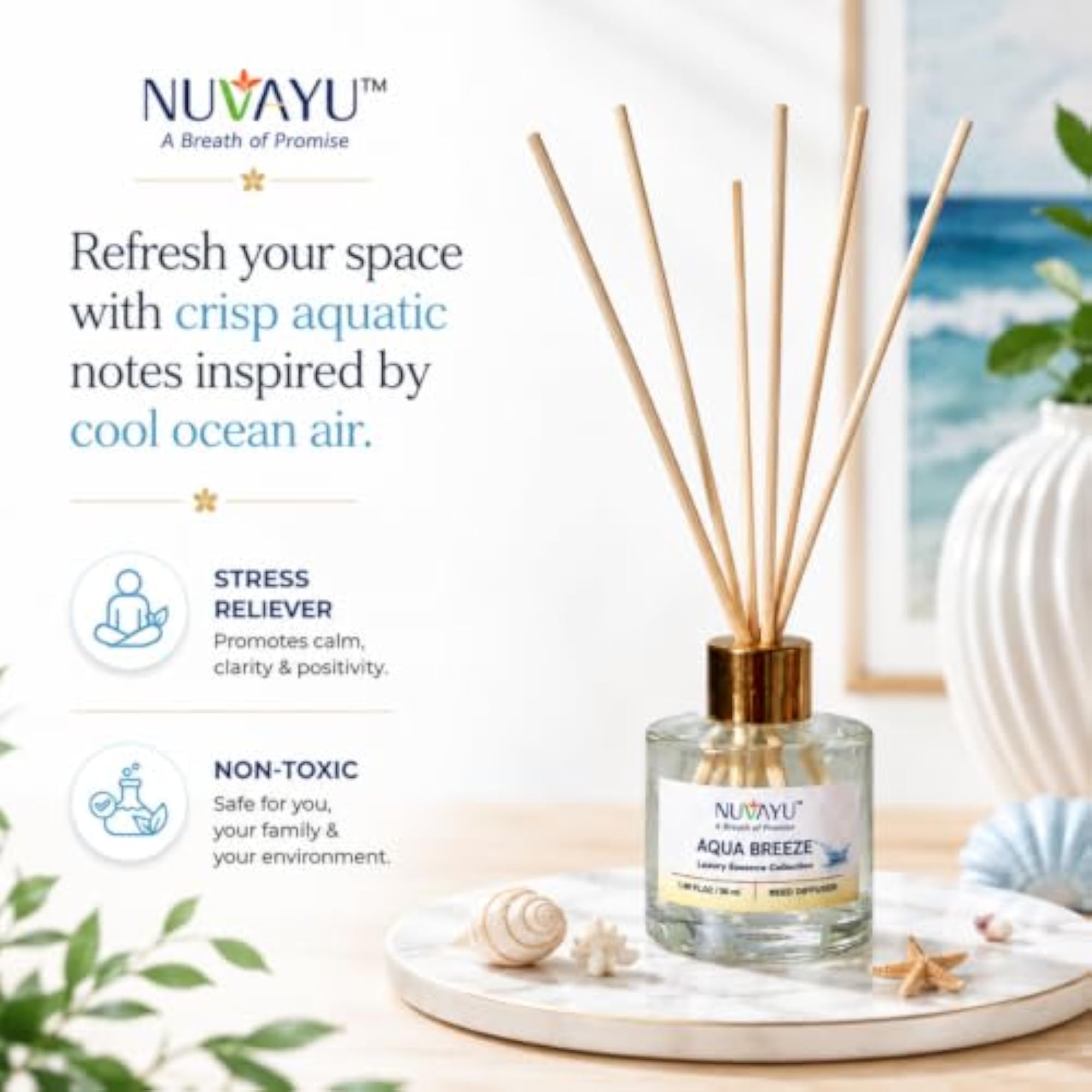 Aqua Breeze Reed Diffuser 50ml