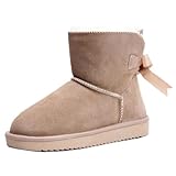 Doublure en fausse fourrure : ces bottes de neige pour femme sont dotées d'une semelle rembourrée et l'intérieur des bottes offre chaleur et confort à chaque pas.