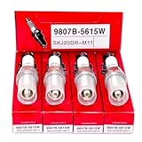9807B-5615W SKJ20DRM11 Iridium Spark Plug Set 4PCS 6PCS 10PCS Compatible for Honda Accord CRV Acura