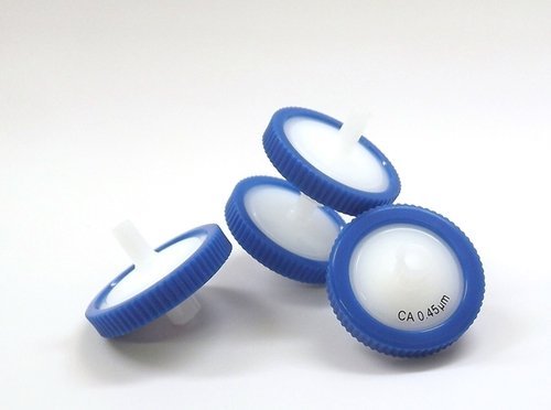 SEOH Syringe Filter Blue Cellulose Acetate Membrane 25mm Diameter 0.2 um Pore Size (Pack of 10)