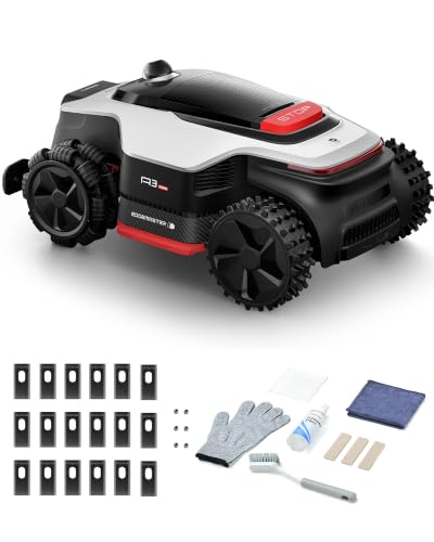 Image of [All-Terrain Wire-Free] DREAME A3 AWD 2000 LiDAR Robot Lawn Mower A3 AWD 2000 + Cleaning Set + Blade Set, 360 3D LiDAR & AI Dual Vision Smart Robotic Mowers for 0.5 Acre