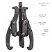 BELOMI 3 Jaw Inner Bearing Puller, Pilot Bearing Gear Puller for Auto with Reversible Jaws, Heavy Duty Gear Extractor Tool for Automotive Wheel, Pulling Kit for Motorcycle Car SUV (3 inch)