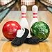 2 Pcs Bowling Shoe Covers Women Men Reusable Shoe Covers Washable Bowling Polyester Shoes Cover Protector Accessories for Sports Game Supplies Indoor Bowlings Enthusiasts Black Size 14.5× 5.1 Inches