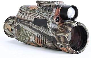 Night Vision Monocular 5X40 Night Vision Infrared IR Camera HD Digital Night Vision Scopes with 1.5” TFT LCD Take Photos and Video Playback Function and TF Card for Hunting