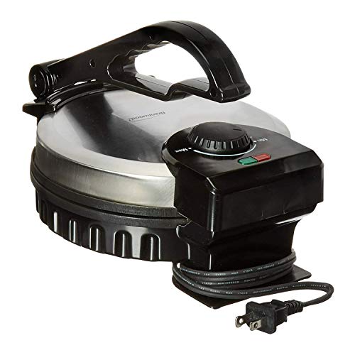 image for Brentwood TS-127 Stainless Steel Non-Stick Electric 8-Inch Tortilla Ma