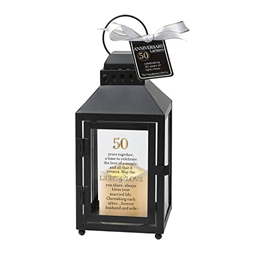 Celebrating 50 Years Together - 50th Wedding Anniversary Lantern