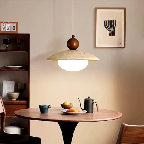 Lámpara de techo japonesa Wabi Sabi para iluminar mesas de comedor y restaurantes