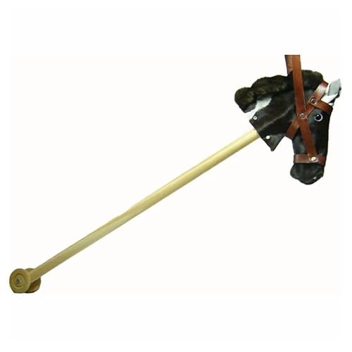 Cavalo de Pau em Madeira - 90 cm de Altura - 100% Artesanal