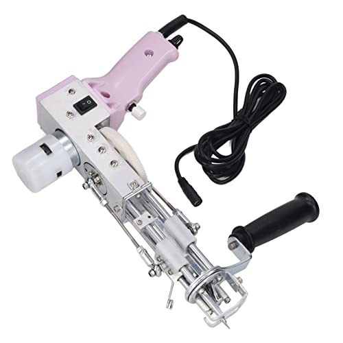 Máquina de Tufagem de Tapete, Feita à Mão 2 Em 1 Com Velocidade Ajustável, Máquina de Pistola de Car