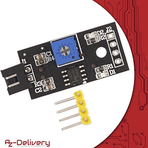 AZDelivery 5 x Bodenfeuchtesensor, Feuchte-Detektor und Pflanzenfeuchte-Messgerät mit korrosionsbeständiger Sonde für automatische Bewässerung System kompatibel mit Arduino und Raspbery Pi