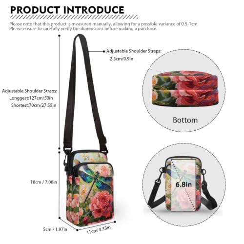 Image of Xpyiqun Small Crossbody Bag Women Phone Purses Sling Shoulder Handbag Cross Body Pouch Wallet Bags