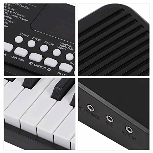 banapo Clavier électronique portable, claviers de piano à 37 touches, contrôle du volume du son surround stéréo pour l… - Les Beatles, Paul McCartney, John Lennon, RIngo Starr, George Harrison banapo Clavier électronique portable, claviers de piano à 37 touches, contrôle du volume du son surround stéréo pour l… – Image 4