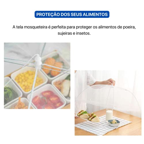 Rede Tela Mosquiteira Proteger Alimentos Grande