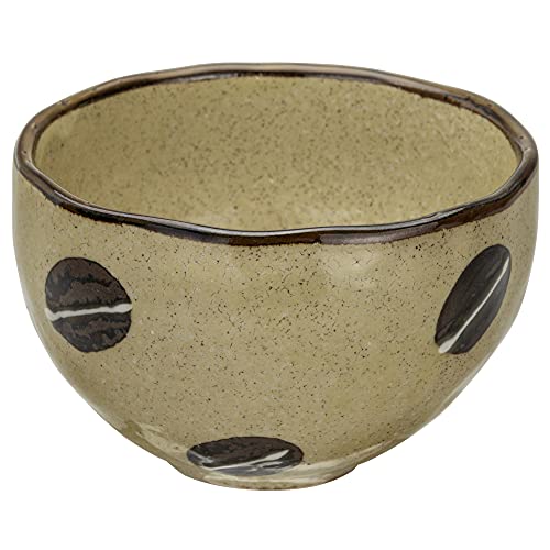 美濃焼 丼 ボウル 鉢 皿 約13cm 電子レンジ 食洗機対応 ビーンズ 黄 日本製 127-1128