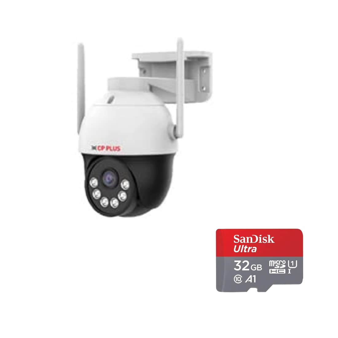 Buy CP PLUS CP-Z32G with 32GB Memory Card 3MP 4G Pan/Tilt Camera