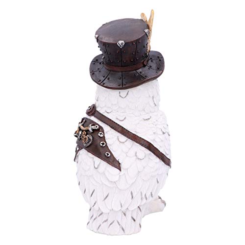 Nemesis Now Cogsmiths Owl 23.5cm, White, One Size - Image 3