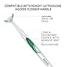 REACH Ultraclean Access Flosser Refill Heads, Mint, Plaque Remover for Teeth, Shred Resistant, for Hard to Reach Areas, Oral Care, PFAS Free, for Adults & Kids, 1 Pack, 28 Count