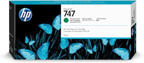 Hp 747 P2V84A, Cartuccia Originale Hp, Compatibile Con Le Stampanti Hp Designjet Serie Z9, Verde Cromatico