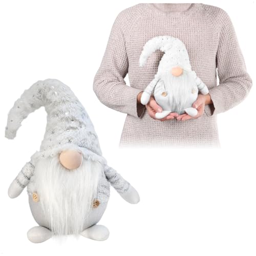 com-four® Premium Weihnachts-Wichtel in XXL, Weihnachtsdekoration – Ansicht 1