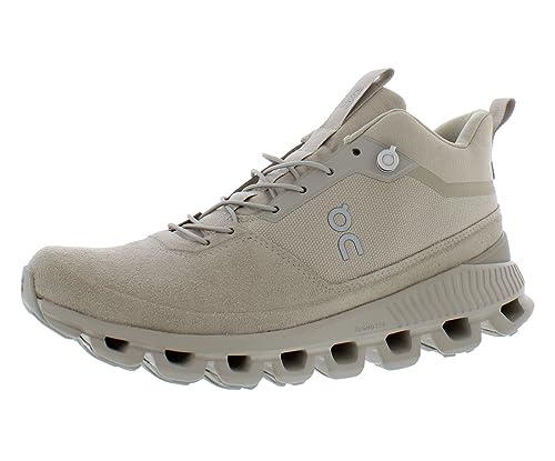 On Damen Cloud Hi Schuhe Freizeitschuhe Outdoorschuhe, beige, 40.5 EU