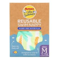 Huggies Little Swimmers Reusable Swim Nappy Medium (12-15kg) Tropical Tree