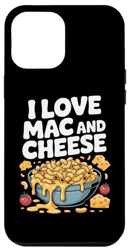 Me encantan los amantes de la pasta de macarrones y queso Carcasa para iPhone 12 Pro Max