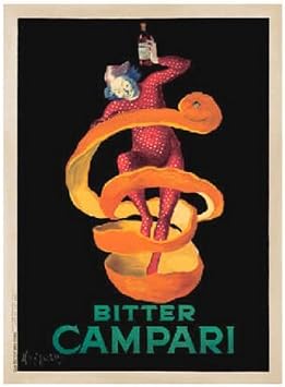 Bitter Campari by Leonetto Cappiello Print 38 5/8 x 51 1/8 Print Only Print Only