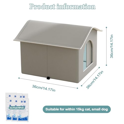 Niche isolée pour chat et chien nomade et intérieur