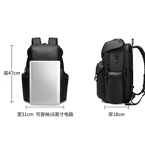 Sac à dos multifonctionnel imperméable avec compartiment pour PC portable - 3