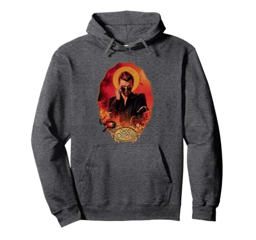Good Omens - Crowley Portrait Pullover Hoodie